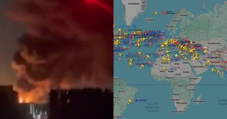 1300 lotów sparaliżowanych. Ogromny pożar na lotnisku Heathrow w Londynie