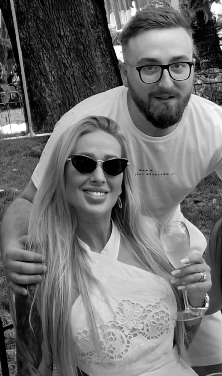 Sylwia Peretti z synem