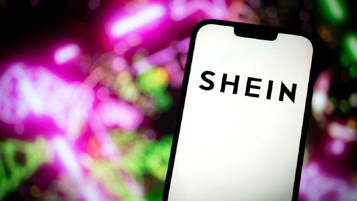 Top Earning Brand IllustrationsThe Shein logo is seen in this photo illustration on 23 November, 2023 in Warsaw, Poland. (Photo by Jaap Arriens/NurPhoto via Getty Images)NurPhotochina, chinese, polska, warszawa, brand, mobile device, online, portable device, screen, shein, tech, photo illustration, 23 november 2023, jaap arriens, nurphoto.