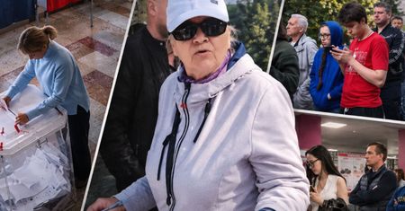 Sceny w Rosji. Tak wyglądały wybory do Dumy. Nagrania