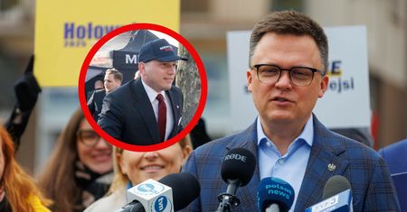 "Bredzi". Hołownia ostro o słowach Mentzena