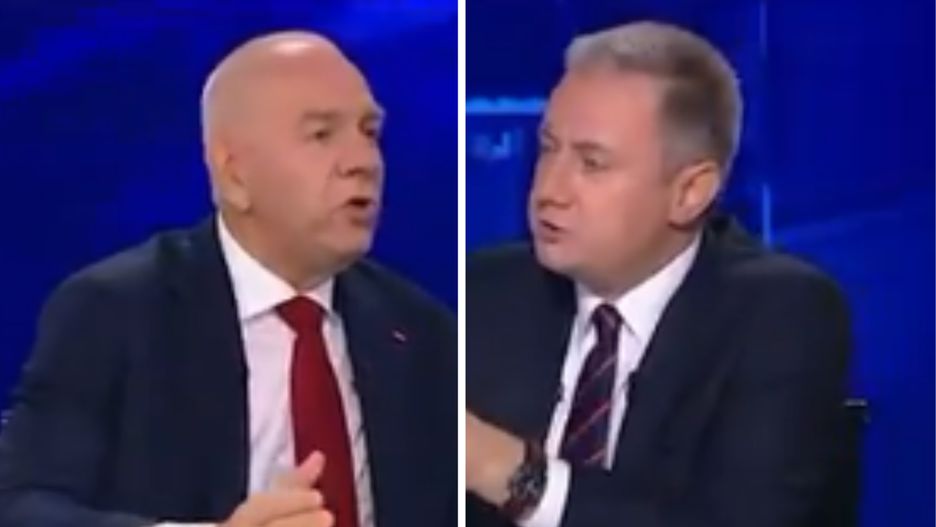 Spięcie Sasin - Szubartowicz w programie na żywo