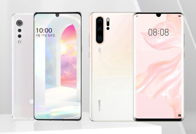 LG Velvet i Huawei P30 Pro