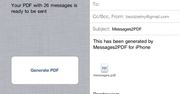 Eksportowanie wiadomości z iPhone'a do plików .PDF