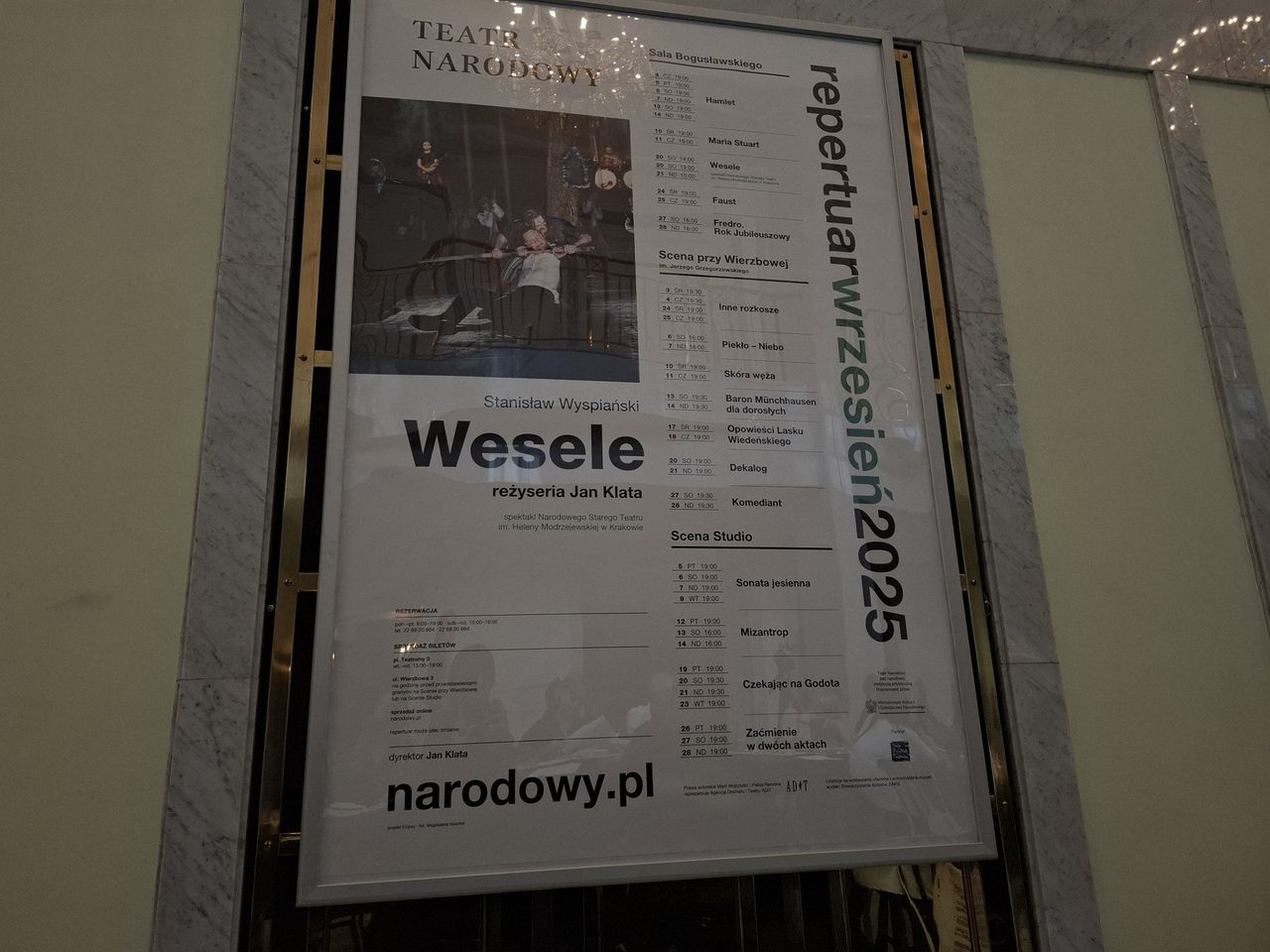 Warszawa: Teatr Narodowy z nowym dyrektorem. Tak wygląda plan na nowy sezon