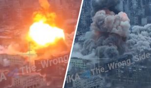 Trzytonowa bomba spadła na Myrnohrad. Trudna sytuacja Ukraińców