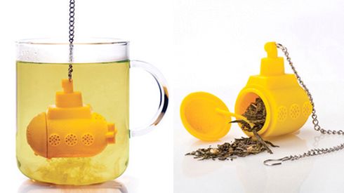 Żółta łódź podwodna do herbaty 1