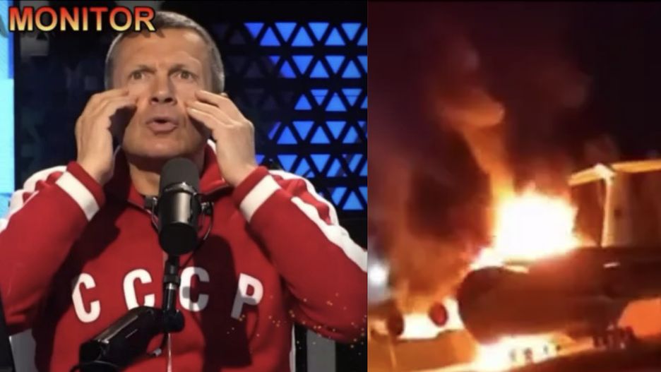 Rosyjski propagandzista Władimir Sołowjow mówił o szansach Rosji na zwycięstwo w wojnie z Ukrainą