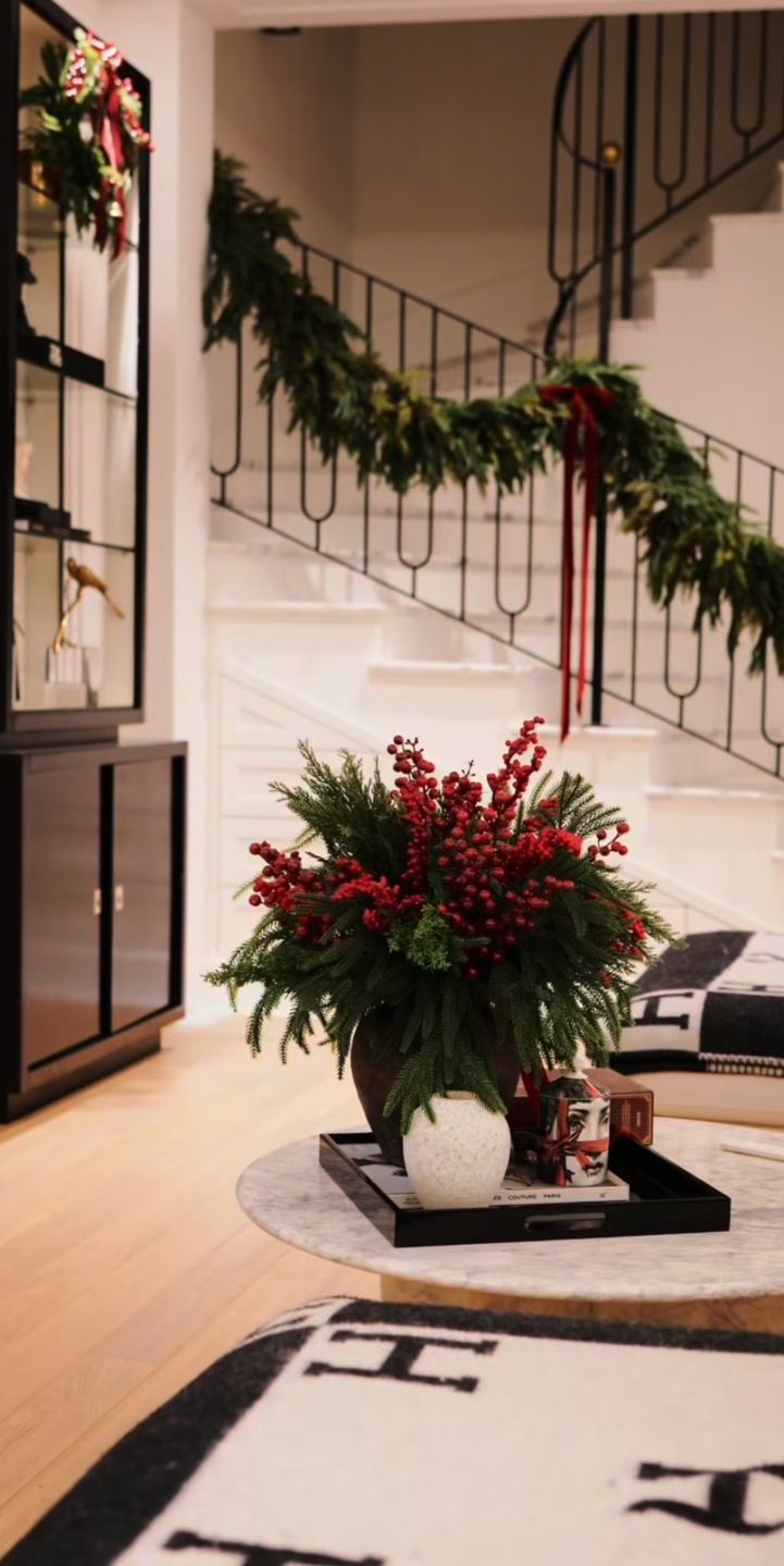 Małgorzata Rozenek przystroiła dom na święta 