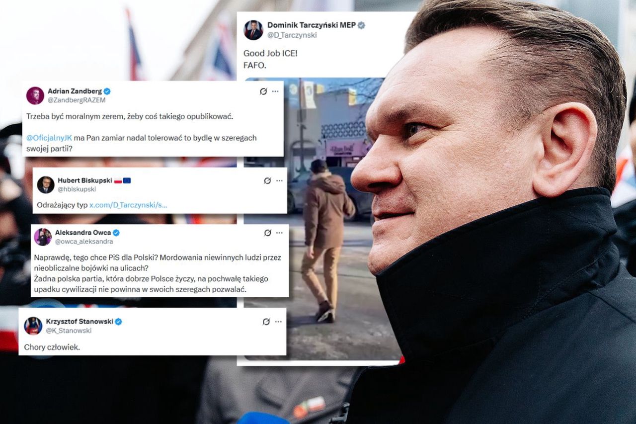 "Dobra robota!". Lawina komentarzy po skandalicznym wpisie Tarczyńskiego