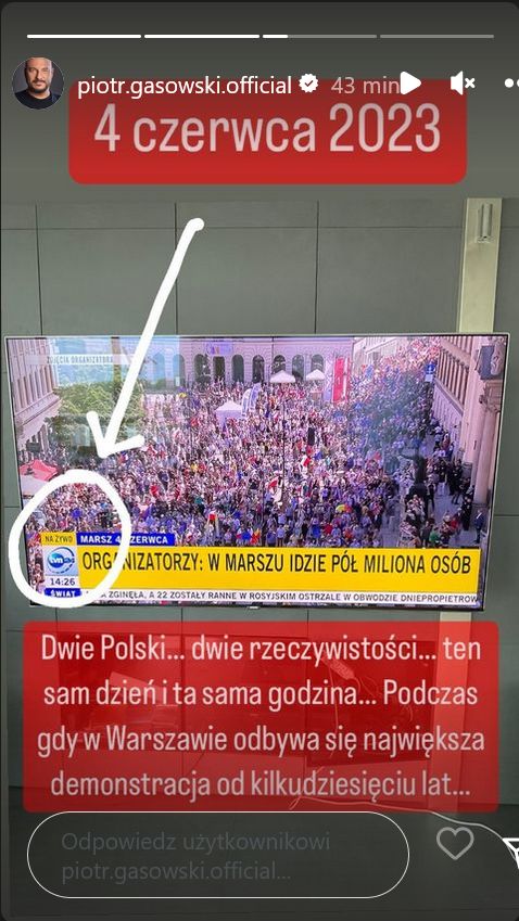 Posty Piotra Gąsowskiego