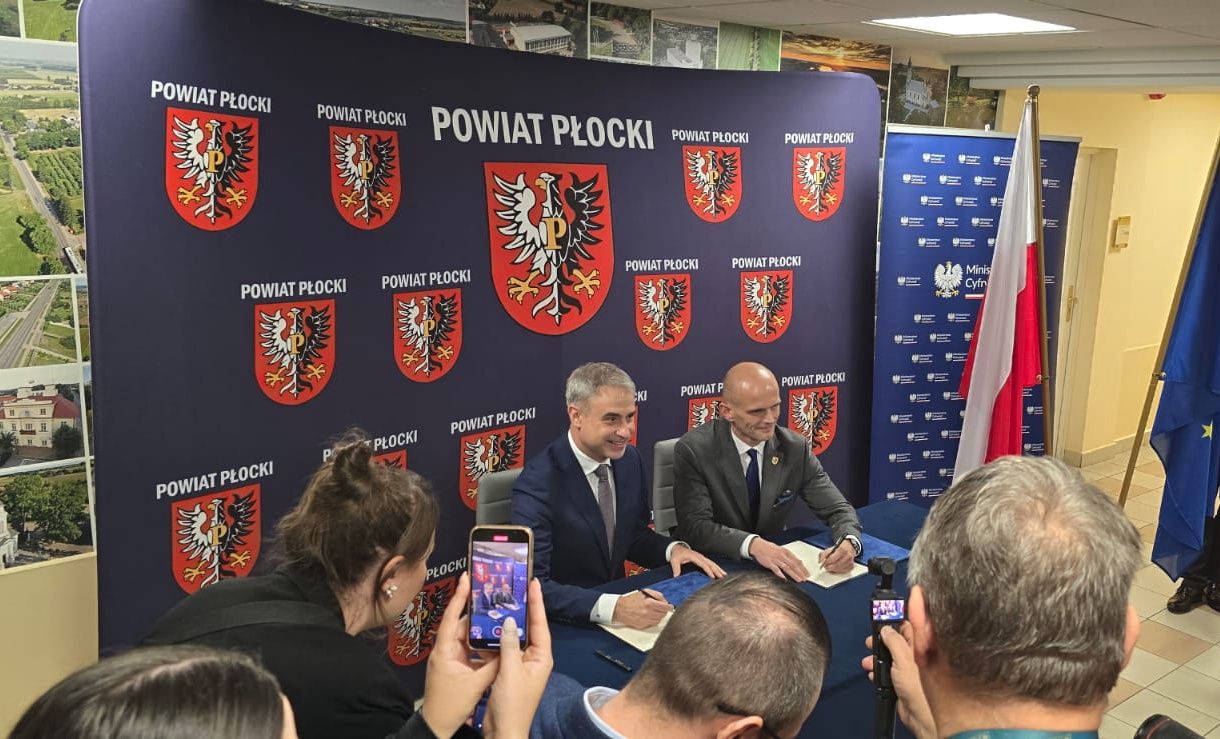 Ministerstwo Cyfryzacji i Powiat Płocki podpisały list intencyjny 
