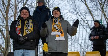 Kibice na meczu Czarni Połaniec - Pogoń Sokół Lubaczów w Betclic 3. Lidze. Zobacz zdjęcia
