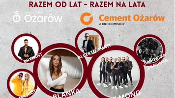 Blanka i De Mono zagrają w Ożarowie. Dwa dni koncertów, atrakcji i rodzinnego świętowania