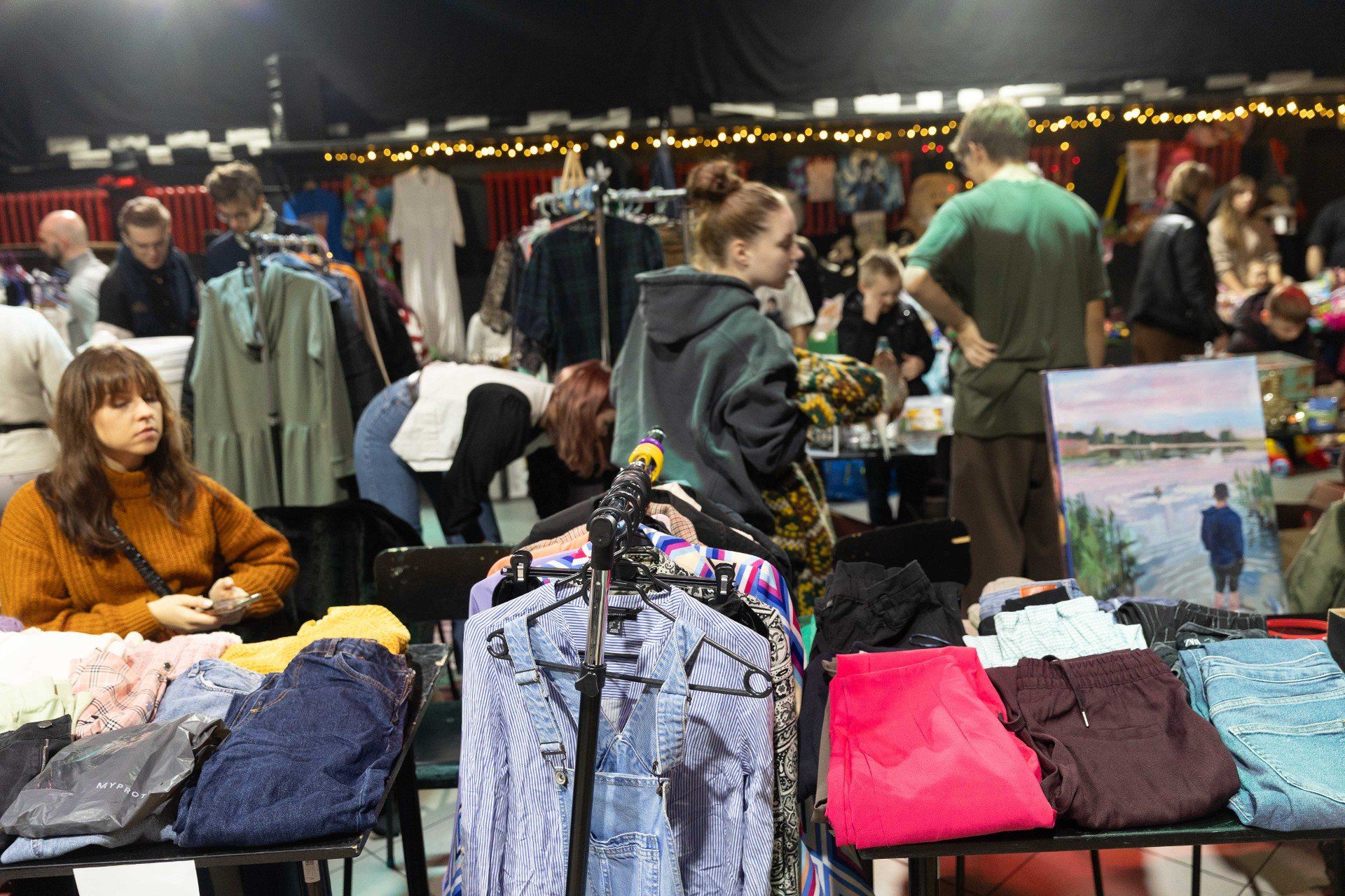 Można było obłowić się w niedzielę w Zmianie Klimatu przy Warszawskiej 6.