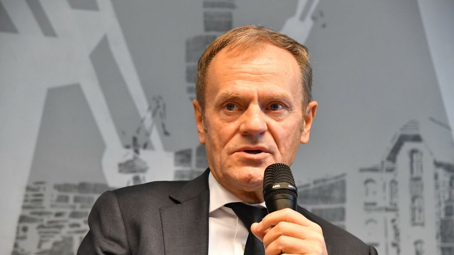 Donald Tusk i S?awomir Broniarz nt. aktualnej sytuacji w edukacji08.11.2021 Gdansk ECS Konferencja prasowa Donalda Tuska i Prezesa ZNP Slawomira Broniarza po spotkaniu przedstawicieli PO z czlonkami Prezydium ZG ZNP i rozmowie na temat aktualnej sytuacji w edukacji Fot. Wojciech Strozyk/REPORTER
N/z: Donald Tusk
N/z: Donald TuskWojciech Strozyk/REPORTER