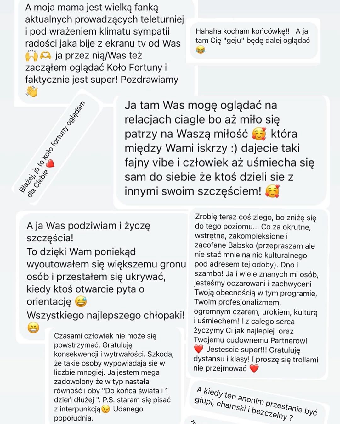 Błażej Stencel dostał homofobiczne wiadomości 