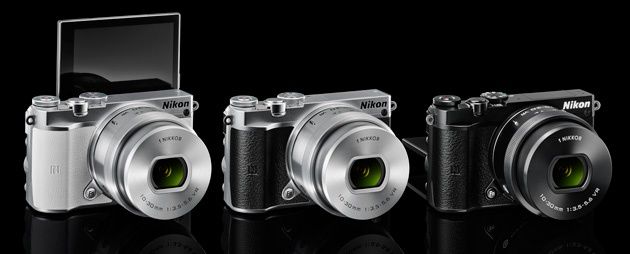 Nikon 1 J5 wersje kolorystyczne