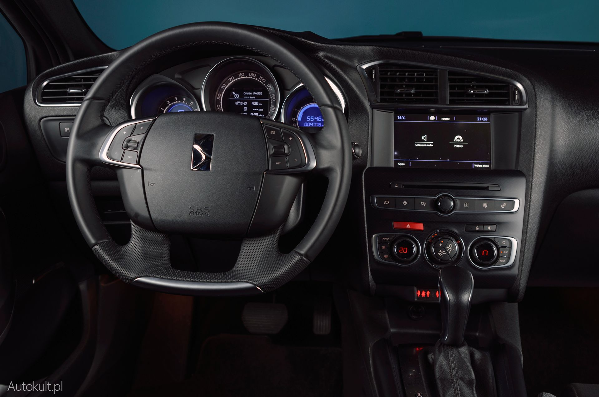 DS 4 Crossback - wnętrze