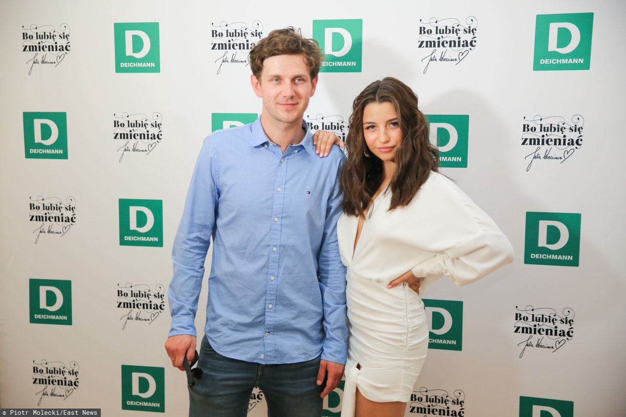 Julia Wieniawa znów z Antkiem Królikowskim. Tym razem na planie