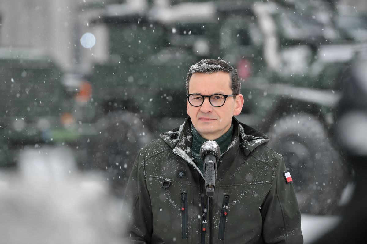 Premier Mateusz Morawiecki w poniedziałek był w Siedlcach