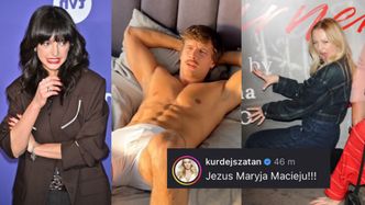 Maciej Musiał wodzi na pokuszenie w samych majtkach. Celebrytki w kociokwiku: "MACIUŚ, USPOKÓJ SIĘ!" (FOTO)