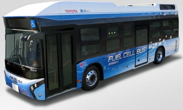 Toyota autobus wodór