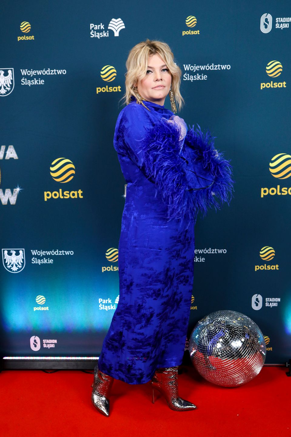 Ania Dąbrowska - sylwester 2022 Polsat