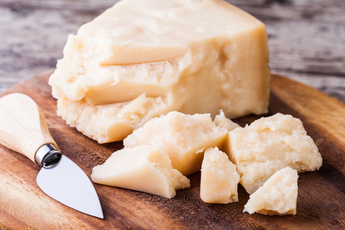 Parmezan w kuchni 