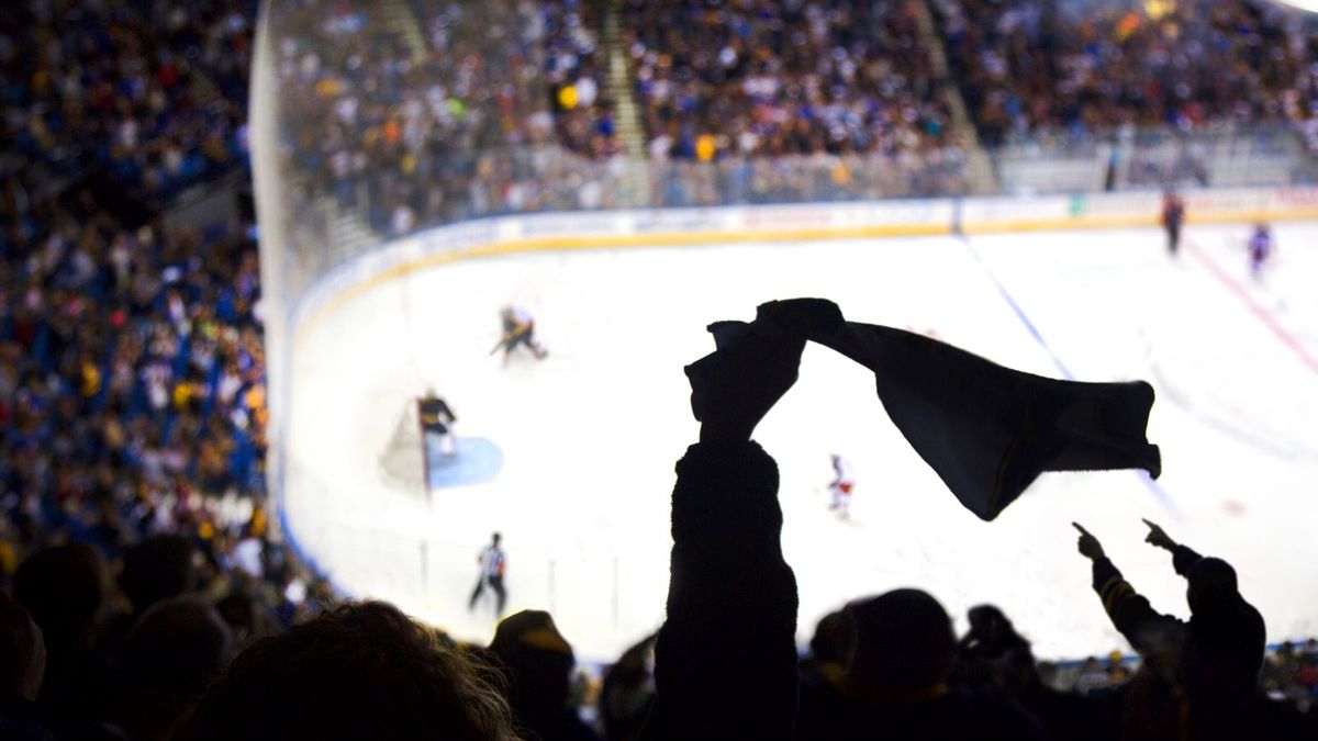 Getty Images / Kibice na meczu hokeja