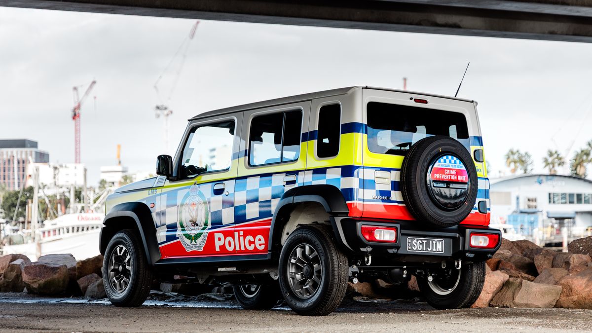 Suzuki Jimny w służbie policji w Lake Macquarie