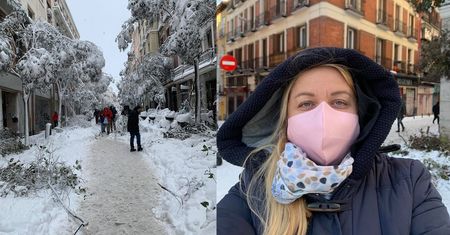Hiszpania. Polka mieszkająca w Madrycie opisuje sparaliżowane miasto. "Wszystko całkowicie zasypane"
