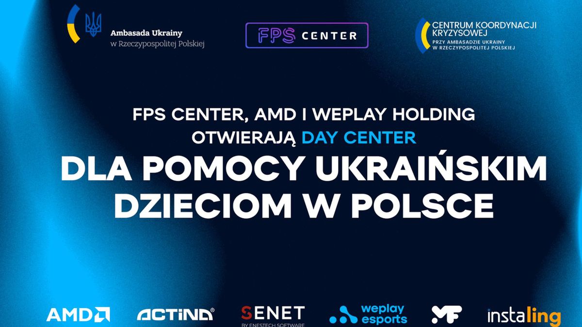 Zdjęcie okładkowe artykułu: Materiały prasowe /  / Materiał prasowe/ WePlay Holding/ FPS Center, AMD i WePlay Holding otwierają Day Center