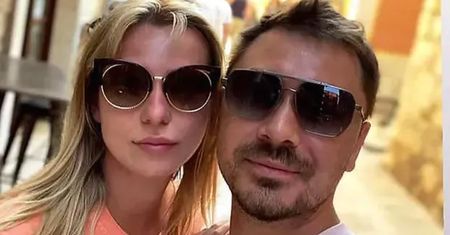 Dawno niewidziany Daniel Martyniuk pozuje u boku WYSTROJONEJ w błękitną sukienkę Faustyny. Ładna z nich para? (FOTO)