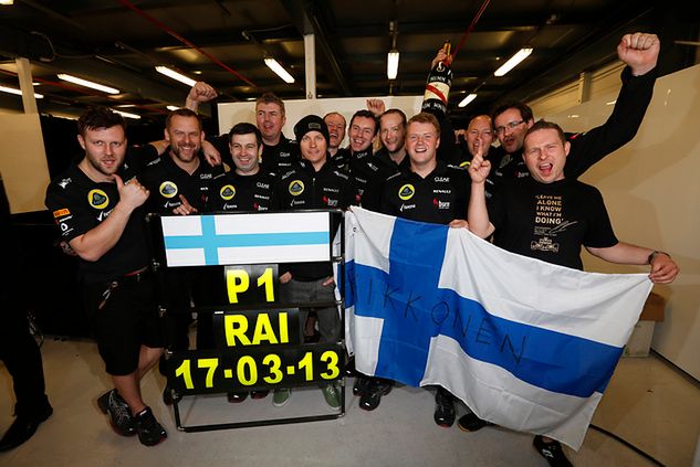 Lotus cieszy się współpracą z Kimim Raikkonenem