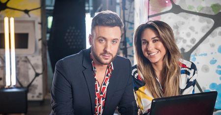 Ida Nowakowska i Aleksander Sikora w roli gospodarzy "Repetytorium Maturzysty"