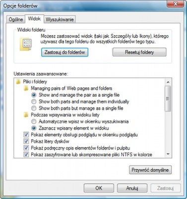 Jak wyłączyć autowykrywanie folderu w Vista? 8