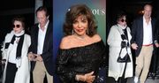 91-letnia Joan Collins na randce z młodszym o 33 lata mężem. Pozazdrościć wigoru?