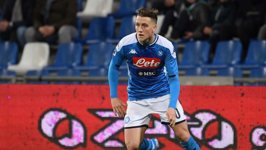 Getty Images / SSC NAPOLI / Na zdjęciu: Piotr Zieliński