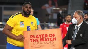 "El Gigante" znów zrobił furorę! "Wyjątkowy występ" obrotowego w meczu MŚ 2021