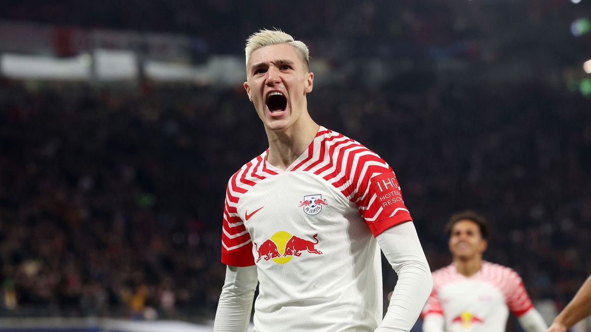 Getty Images / Alexander Hassenstein / Na zdjęciu: Benjamin Sesko