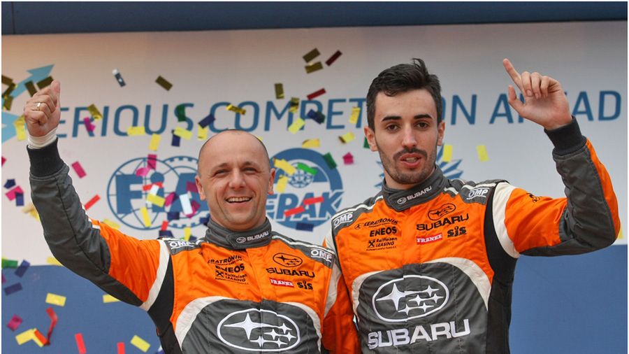 Zdjęcie okładkowe artykułu: Materiały prasowe / Subaru Poland Rally Team: / Na zdjęciu Wojciech Chuchała i Daniel Dymurski