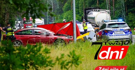 Śmiertelny wypadek na obwodnicy w Pile