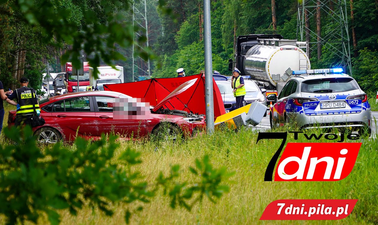 Śmiertelny wypadek na obwodnicy w Pile