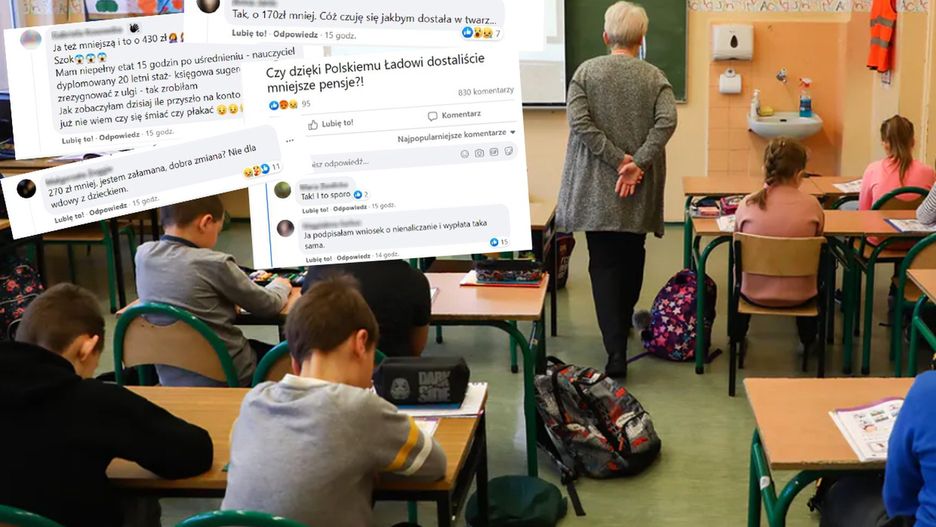 Wielu nauczycieli otrzymało w styczniu 2022 r. niższe wynagrodzenia 