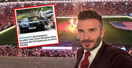 Chcesz kupić auto Davida Beckhama? To możliwe! Tyle kosztuje