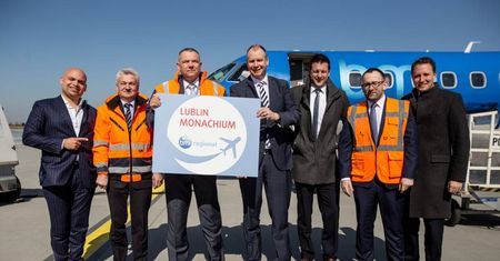 Lotnisko Lublin: Ruszyły codziennie loty do Monachium