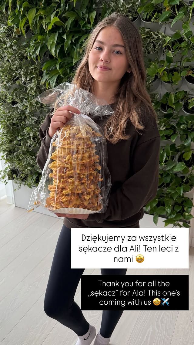 Agata Rubik relacjonuje wizytę w Polsce