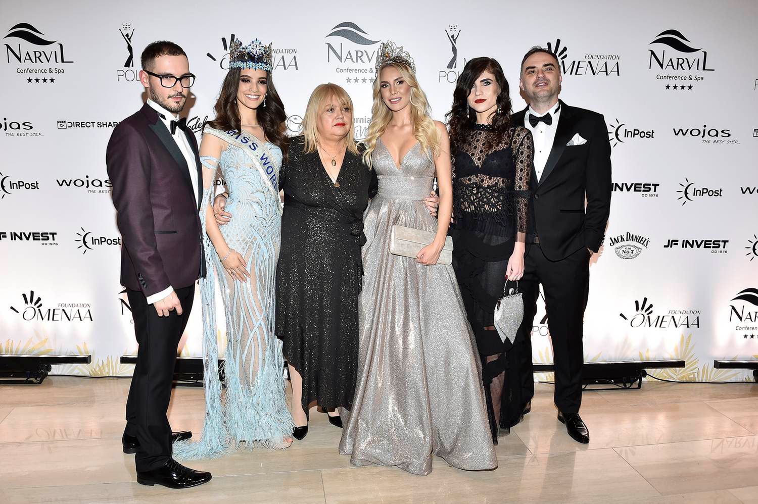 Milena Sadowska, Vanessa Ponce, Jagoda Piątek - Bal charytatywny Miss Polonia i Omenaa Foundation