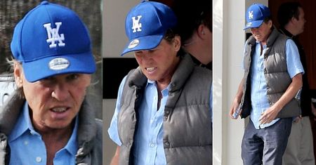 Wychudzony Val Kilmer wychodzi z hotelu w San Diego (FOTO)